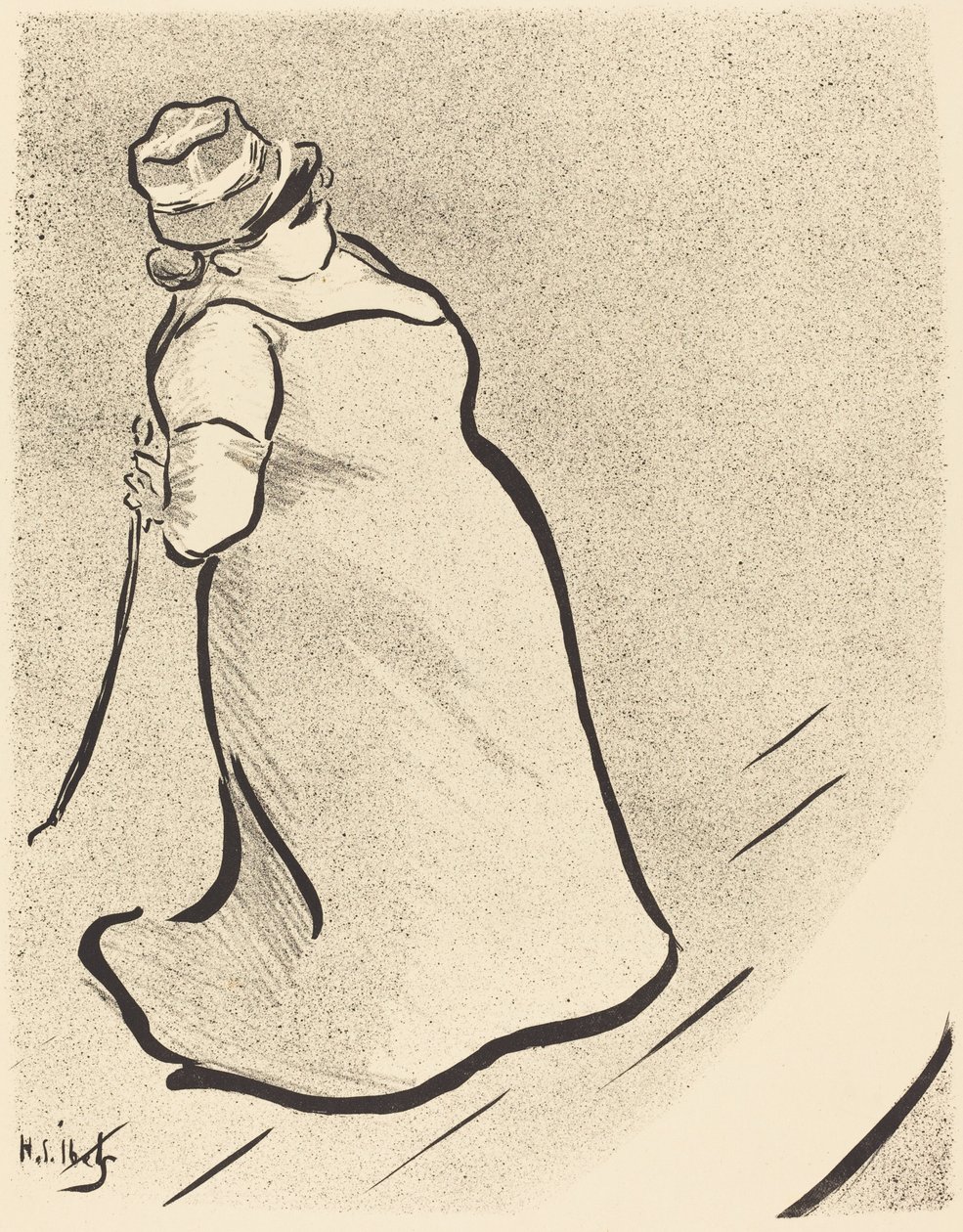 Şarkıcı by Henri Gabriel Ibels