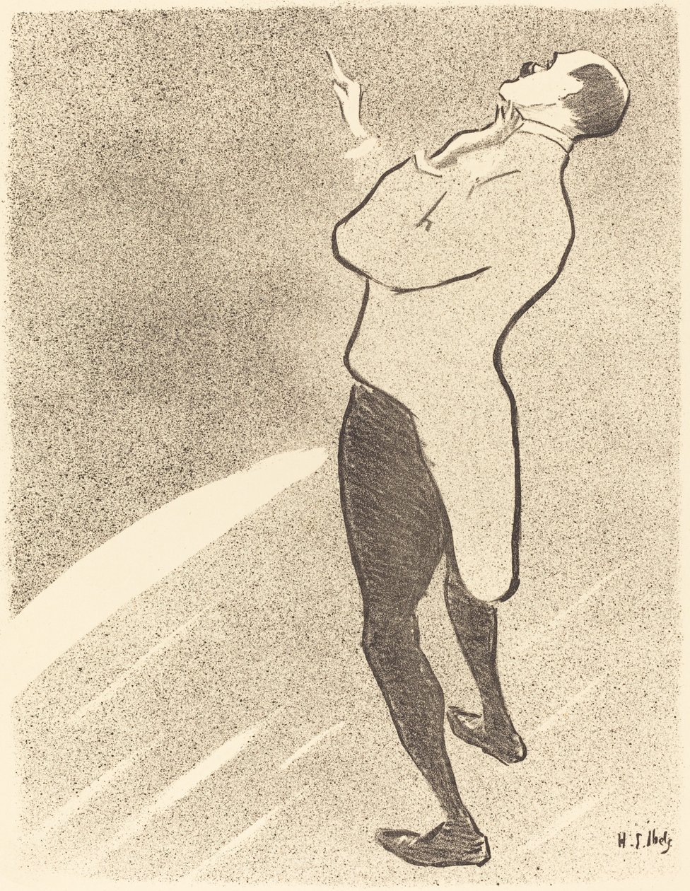 Şarkıcı by Henri Gabriel Ibels