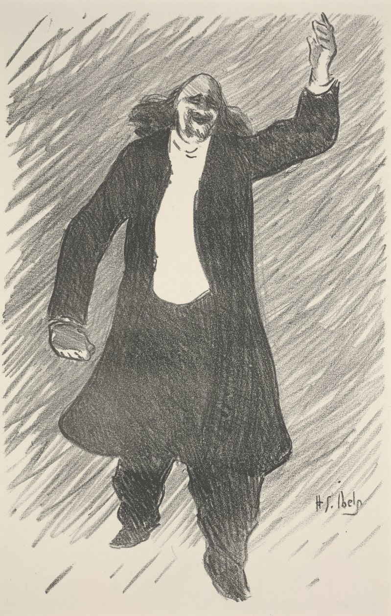 İsimsiz (litografi) by Henri Gabriel Ibels