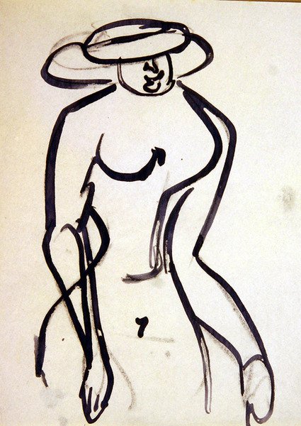 Yaban arısı belli bir Gezici by Henri Gaudier Brzeska