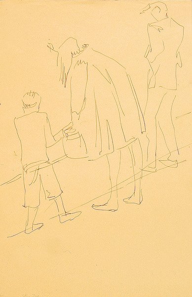 Hayvanat bahçesinde by Henri Gaudier Brzeska