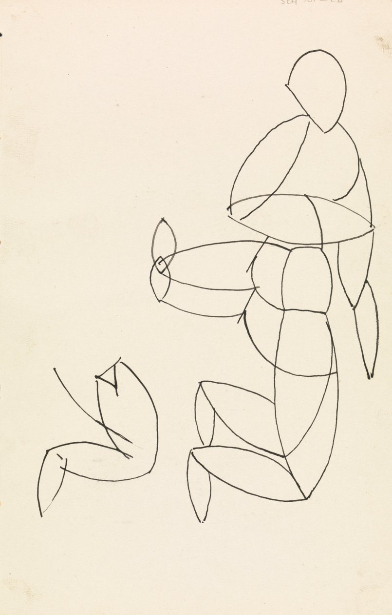 Figür Çalışması by Henri Gaudier Brzeska