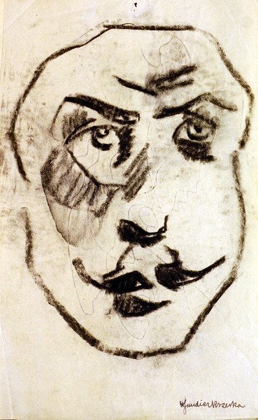 Brodzky Heykel Başkanı by Henri Gaudier Brzeska