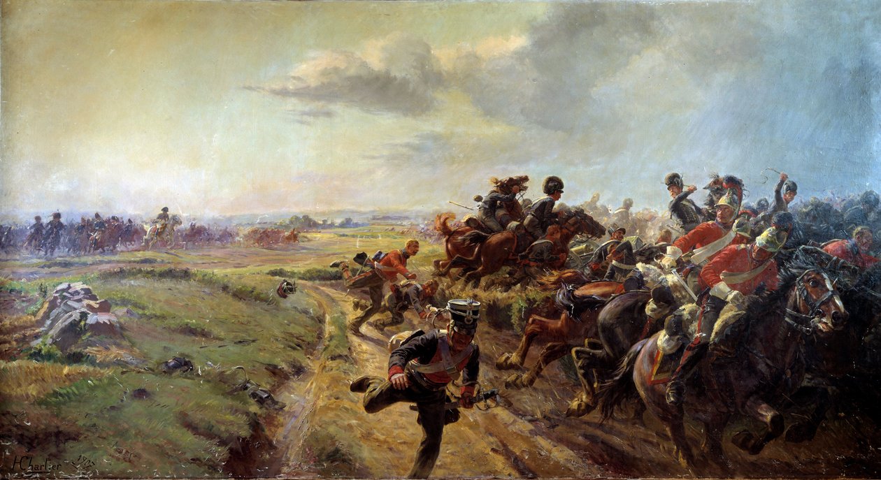 Waterloo Arifesi (16 Haziran) by Henri Georges Jacques Chartier
