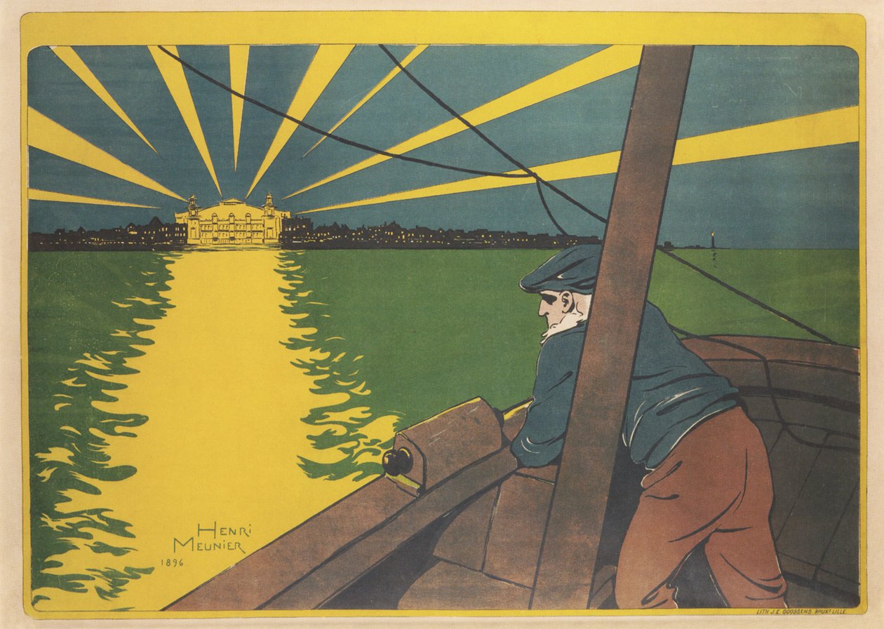 Blankenberge Kumarhanesi, 1896. by Henri Georges Meunier