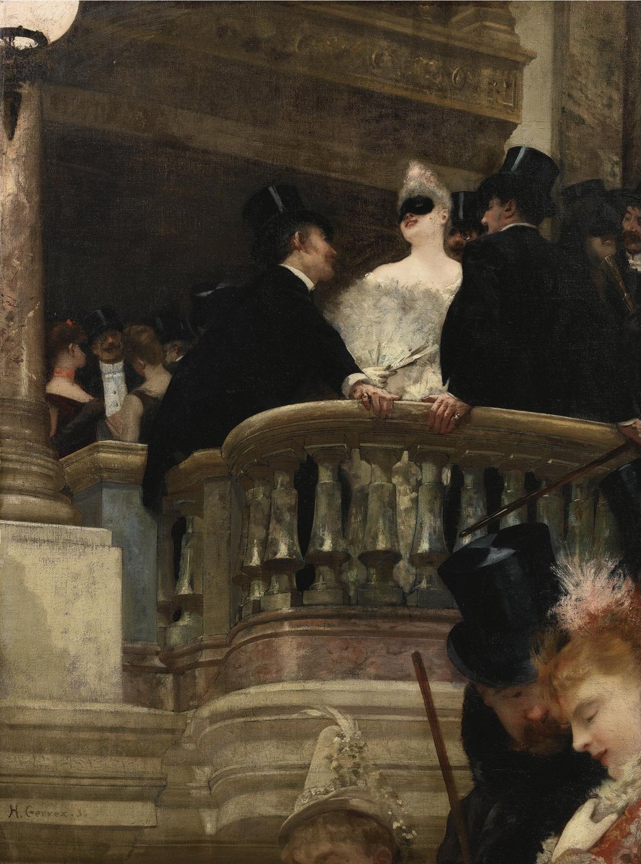 Operada Maskeli Balo, 1886 by Henri Gervex