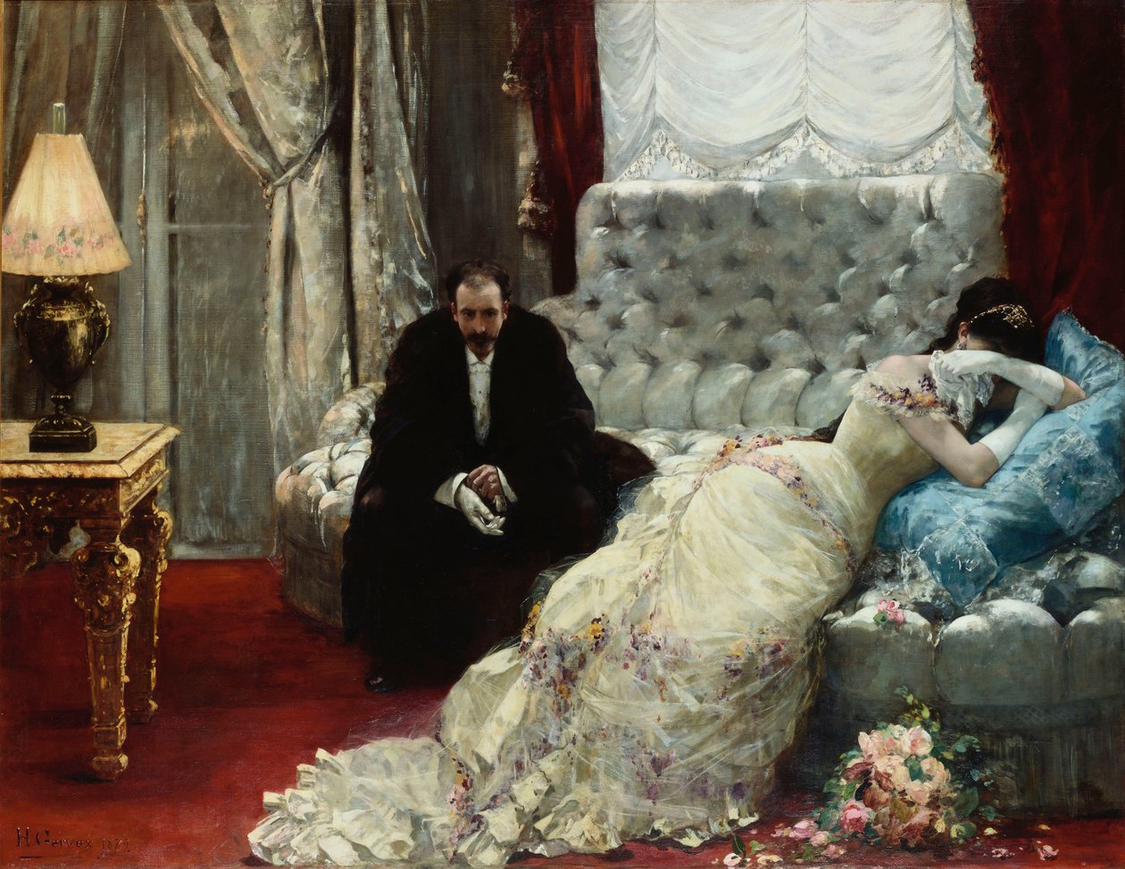 Balodan Dönüş, 1879 by Henri Gervex