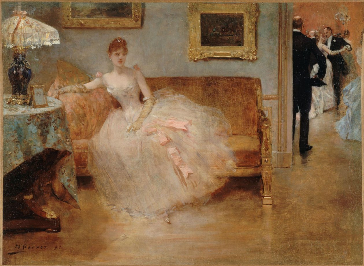 Balo, 1890. by Henri Gervex