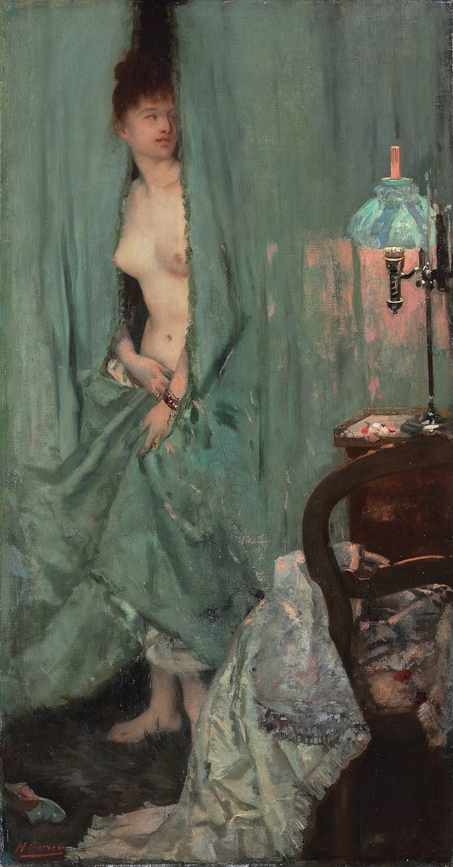 Beklenmeyen Ziyaret; Beklenmeyen ziyaret, 1878 by Henri Gervex