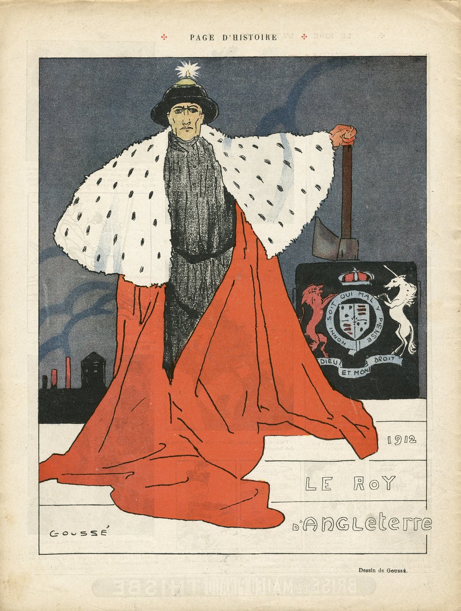 Le Rire'de Henri Gousse'nin (1872-1914) İllüstrasyonu by Henri Gousse