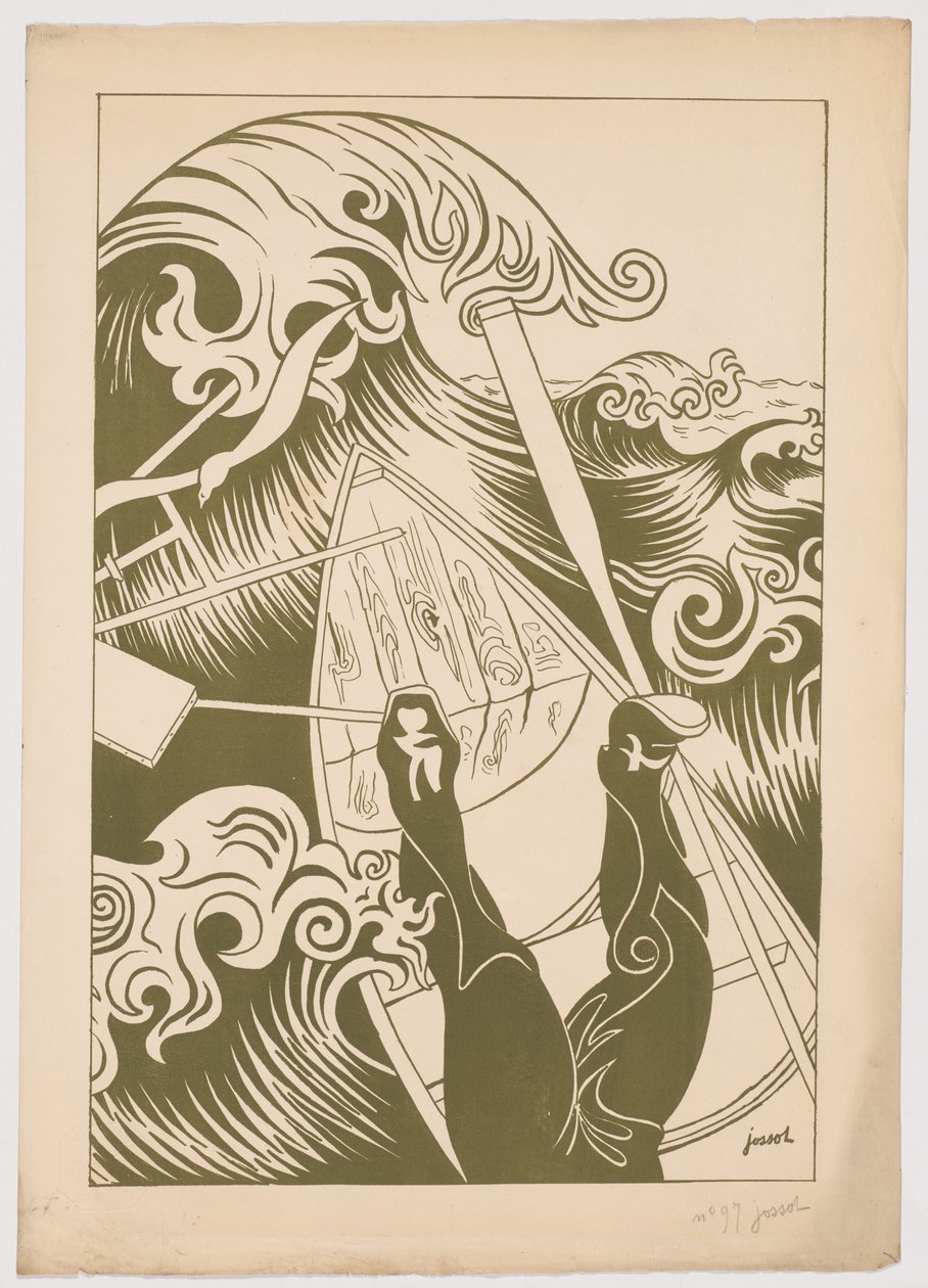 Dalga (La belirsiz) by Henri Gustave Jossot