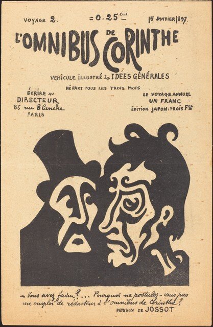 Corinthe Hakkında Her Şey (No. 2, 15 Ocak 1897) by Henri Gustave Jossot, Louis Valtat, and others