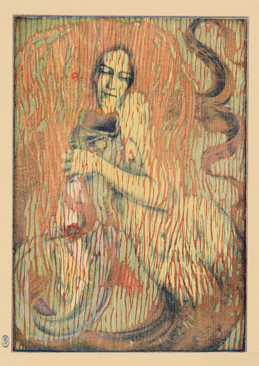 Oynak Deniz Kızı, 1897 by Henri Heran