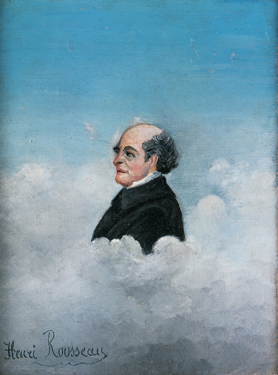 Sanatçının Babasının Portresi, 1905 dolayları (petrol) by Henri J.F. Rousseau