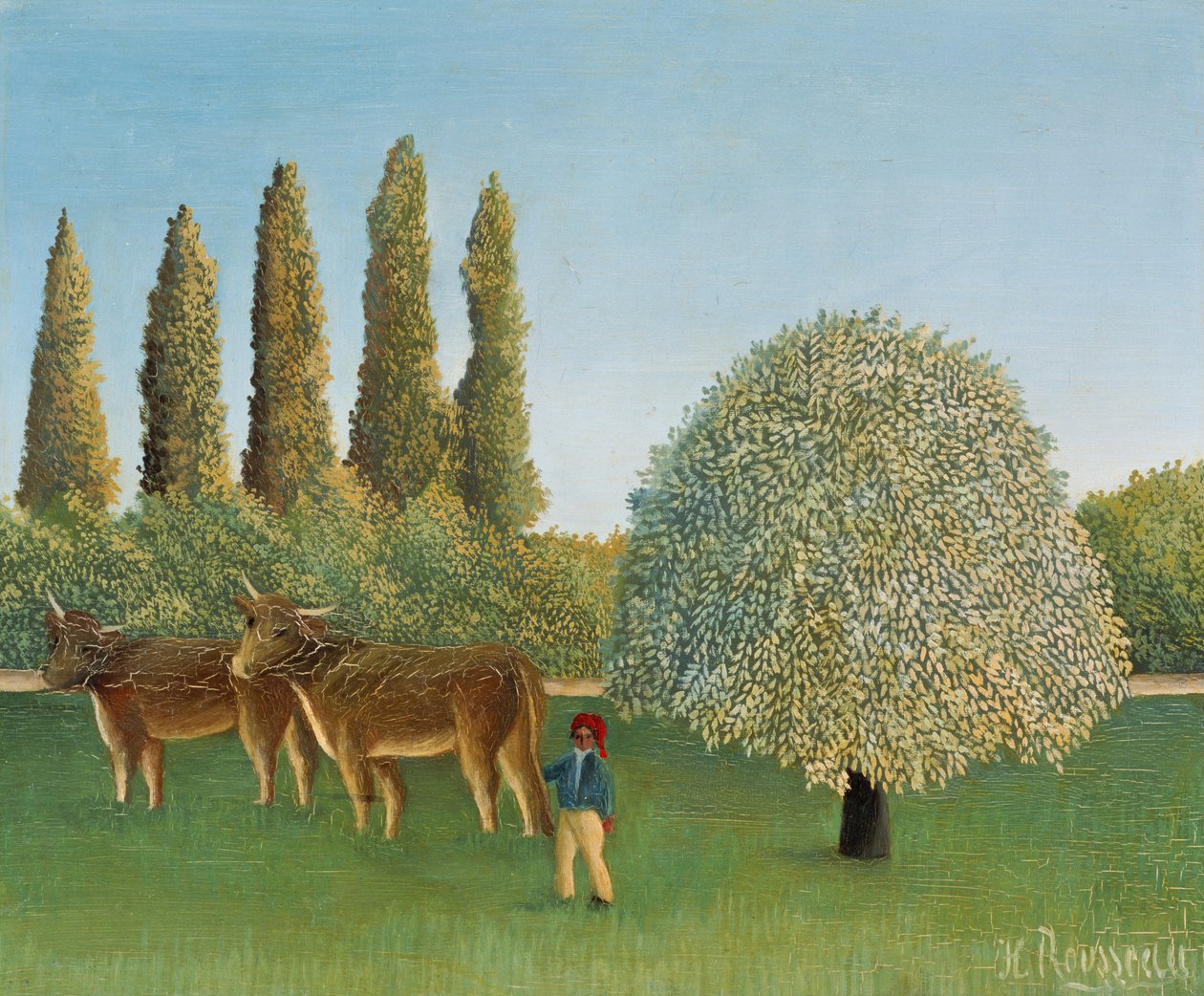 Meadowland (mera) by Henri Rousseau