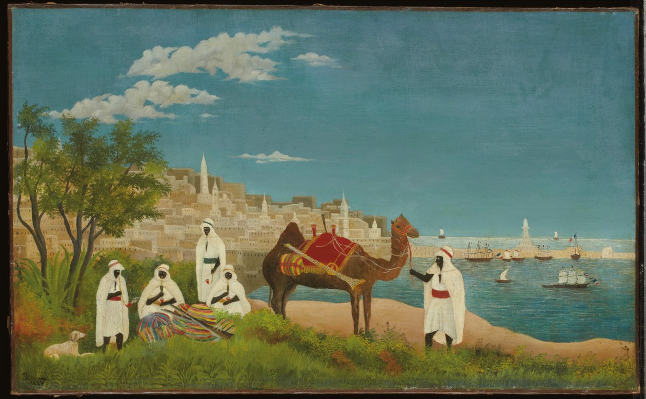 Manzara, Cezayir, 1880 by Henri J.F. Rousseau