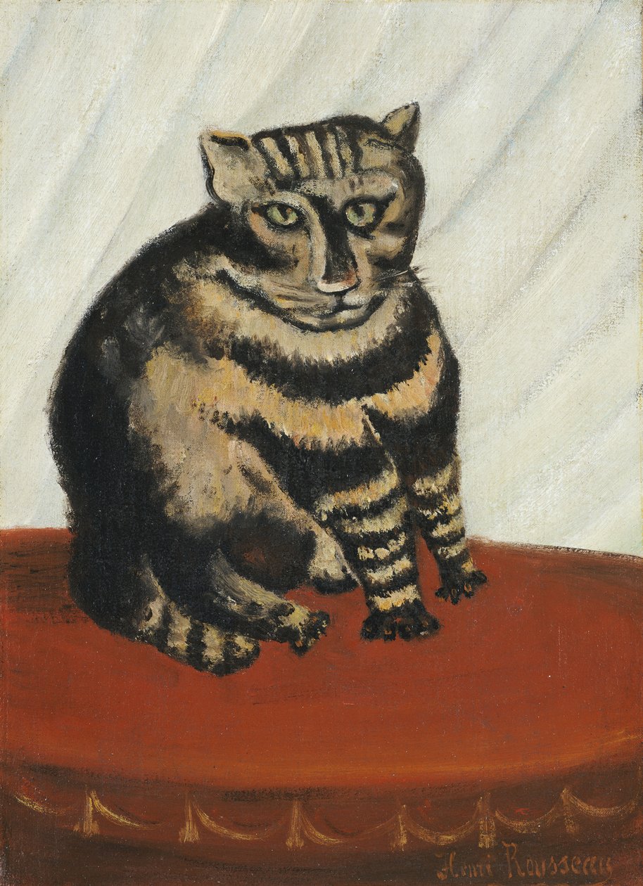 tekir by Henri J.F. Rousseau