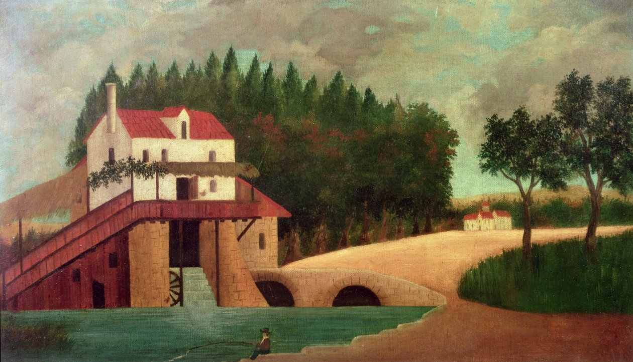 Bilinmeyen resim by Henri J.F. Rousseau