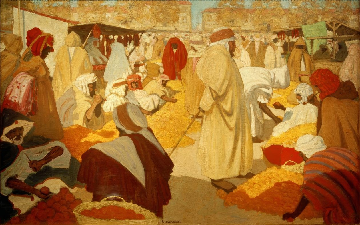 H.Evenepoel, Orangenmarkt, Blidah