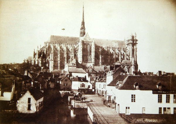 Amiens Katedrali, c.1851-52 (kalotip) by Henri Jean Louis Le Secq