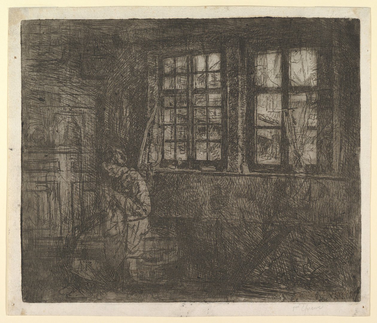 Terzi, ca. 1863. by Henri Jean Augustin de Braekeleer