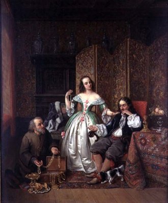 Pedlar by Henri Jean Baptiste Jolly