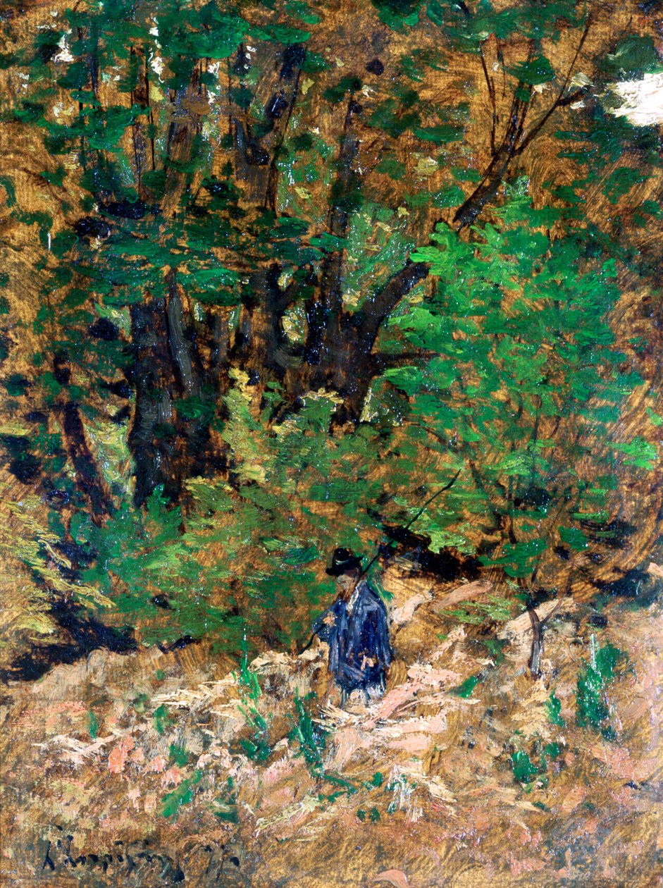 Ormandaki Evde, c1880 by Henri Joseph Harpignies