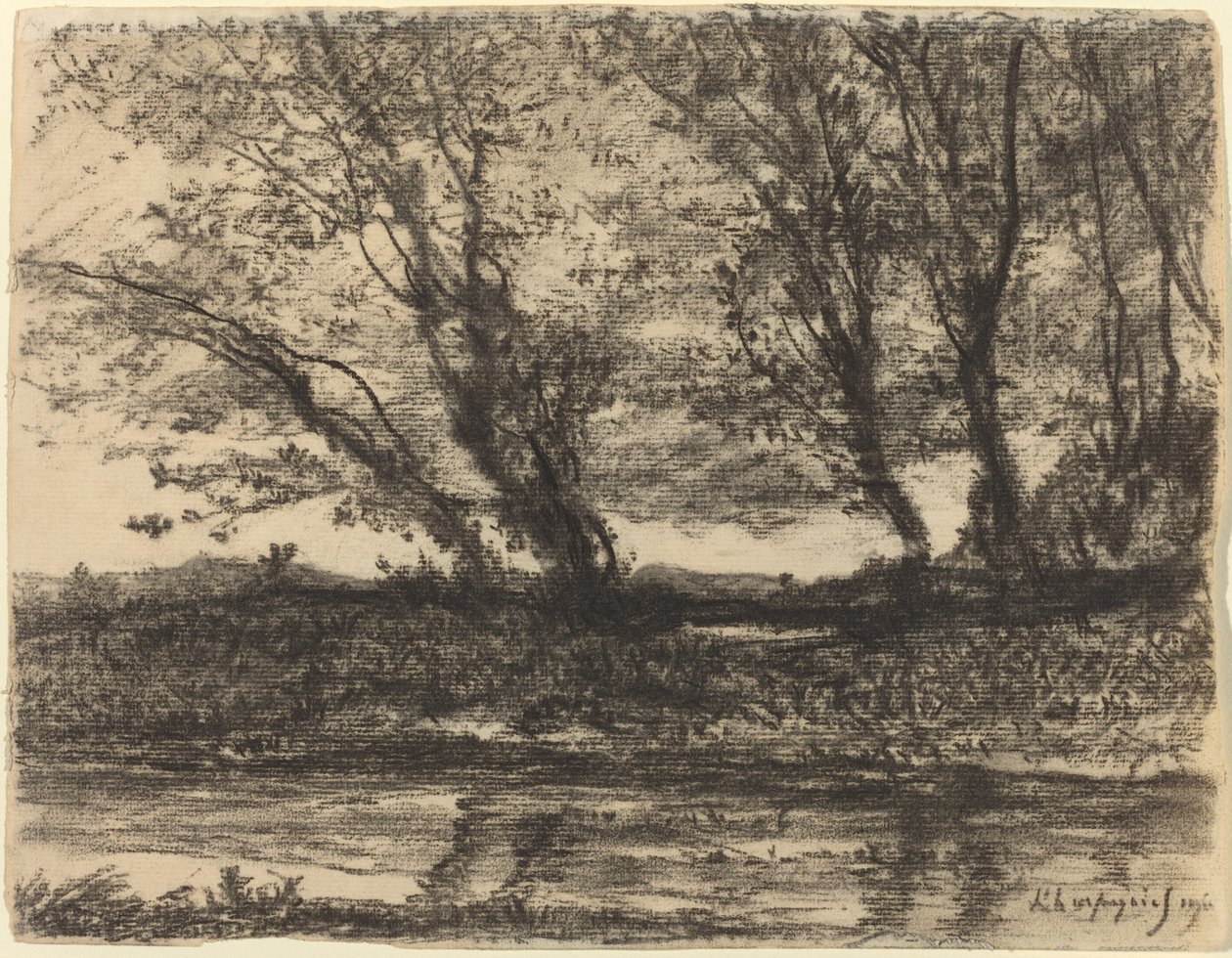 Manzara by Henri Joseph Harpignies