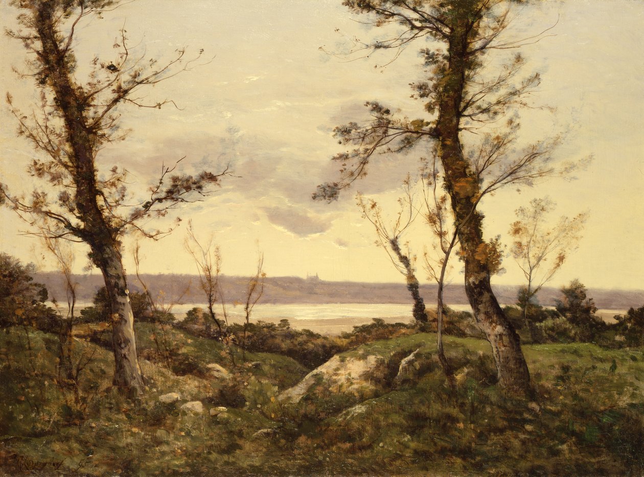 Haliç, 1895 by Henri Joseph Harpignies