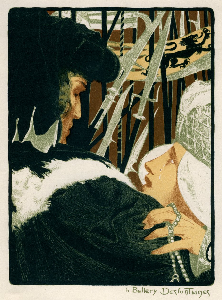 LImploration, 1898. by Henri Jules Ferdinand Bellery Defonaines