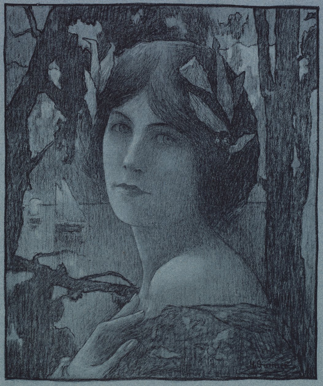 Nazik Gece Nazik Gece, 1899. by Henri Jules Guinier