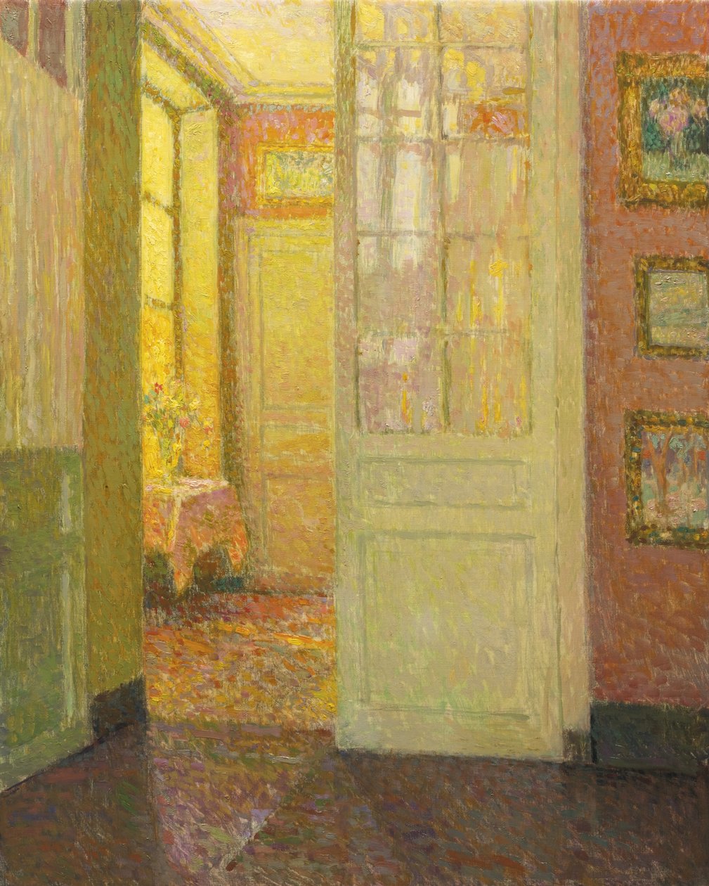 İç mekan. Pencere Işığı, 1931 by Henri Le Sidaner