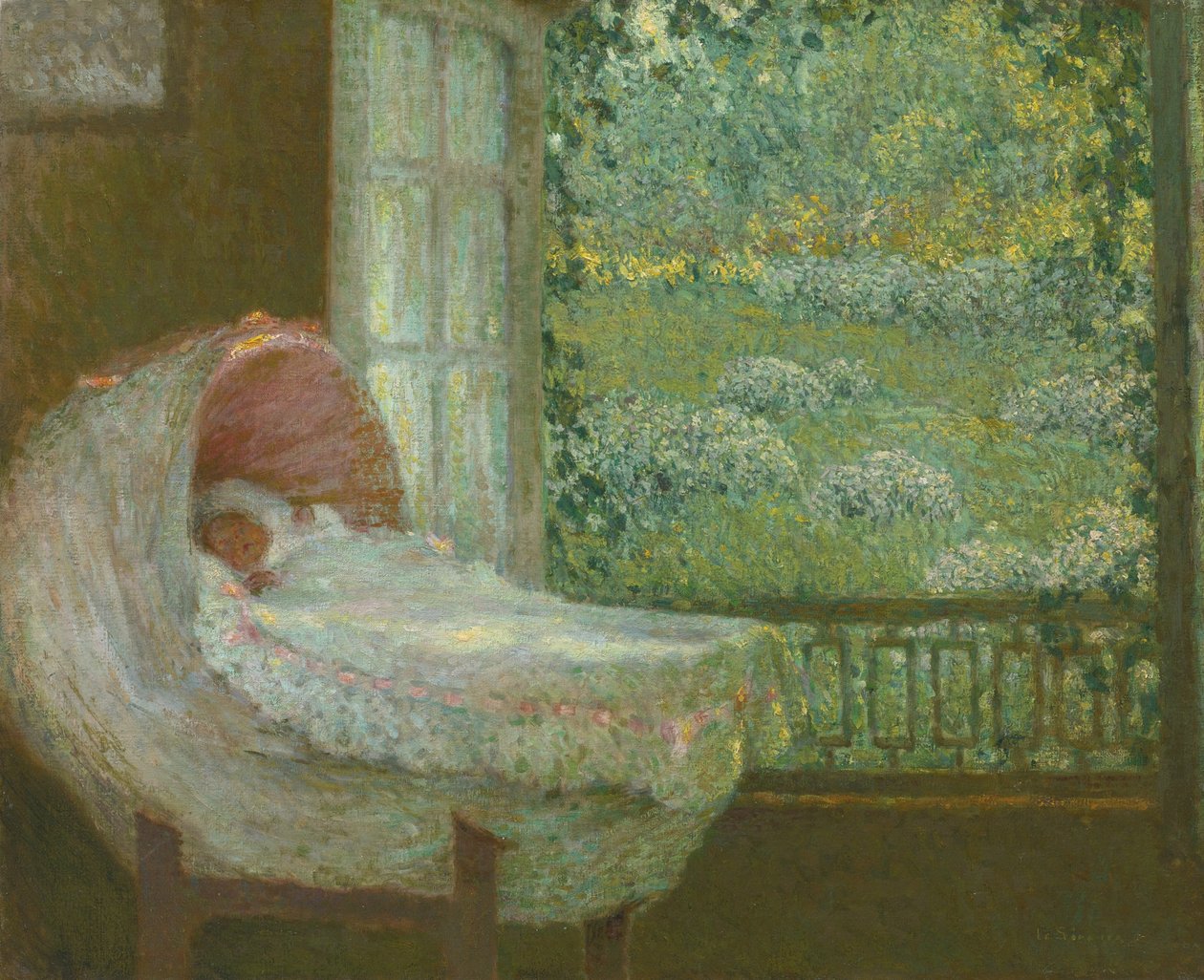 Beşik, 1905 by Henri Le Sidaner