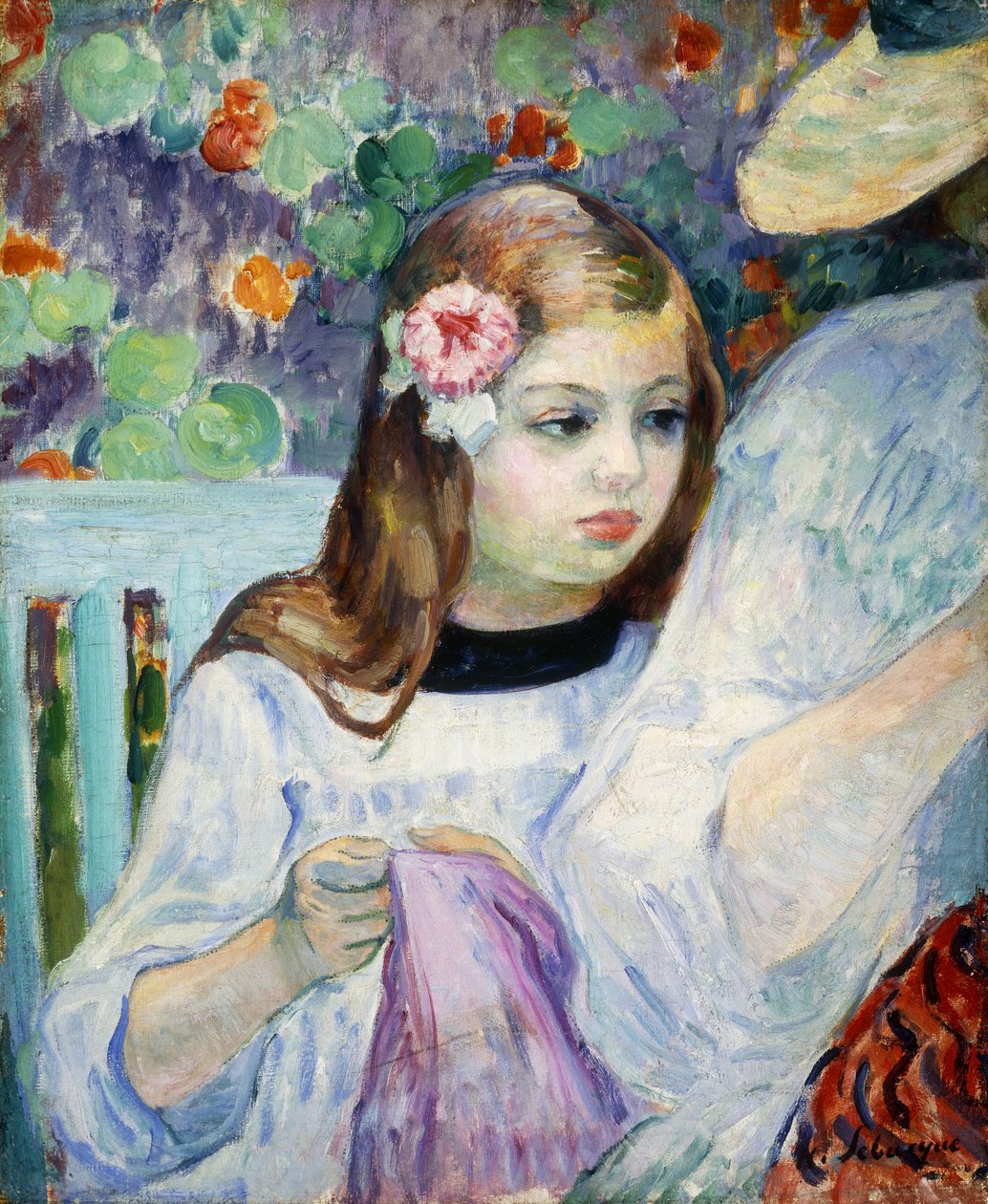 Terzilik Dersi; La Lecon de Couture, 1905-1906 by Henri Lebasque