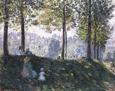 Bir Parkta Çocuklar by Henri Lebasque