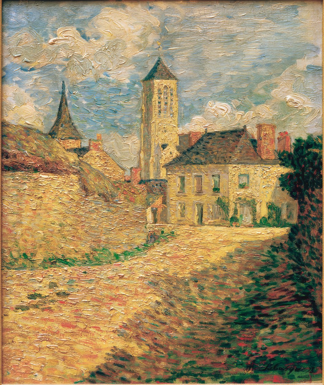Champigné köyü, Maine Et– Loire by Henri Lebasque
