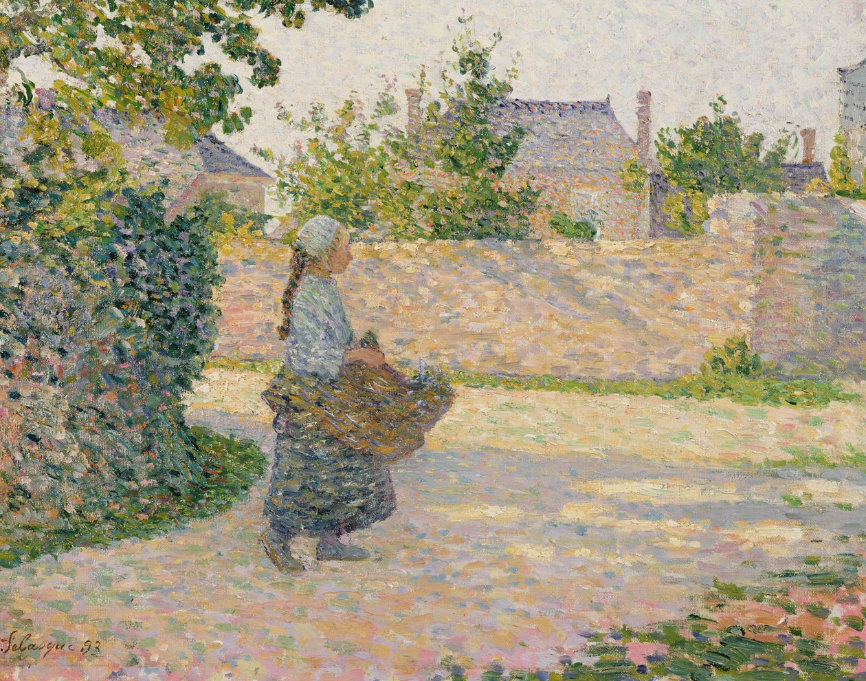 Köye Dönen Köylü Kız, 1893 by Henri Lebasque