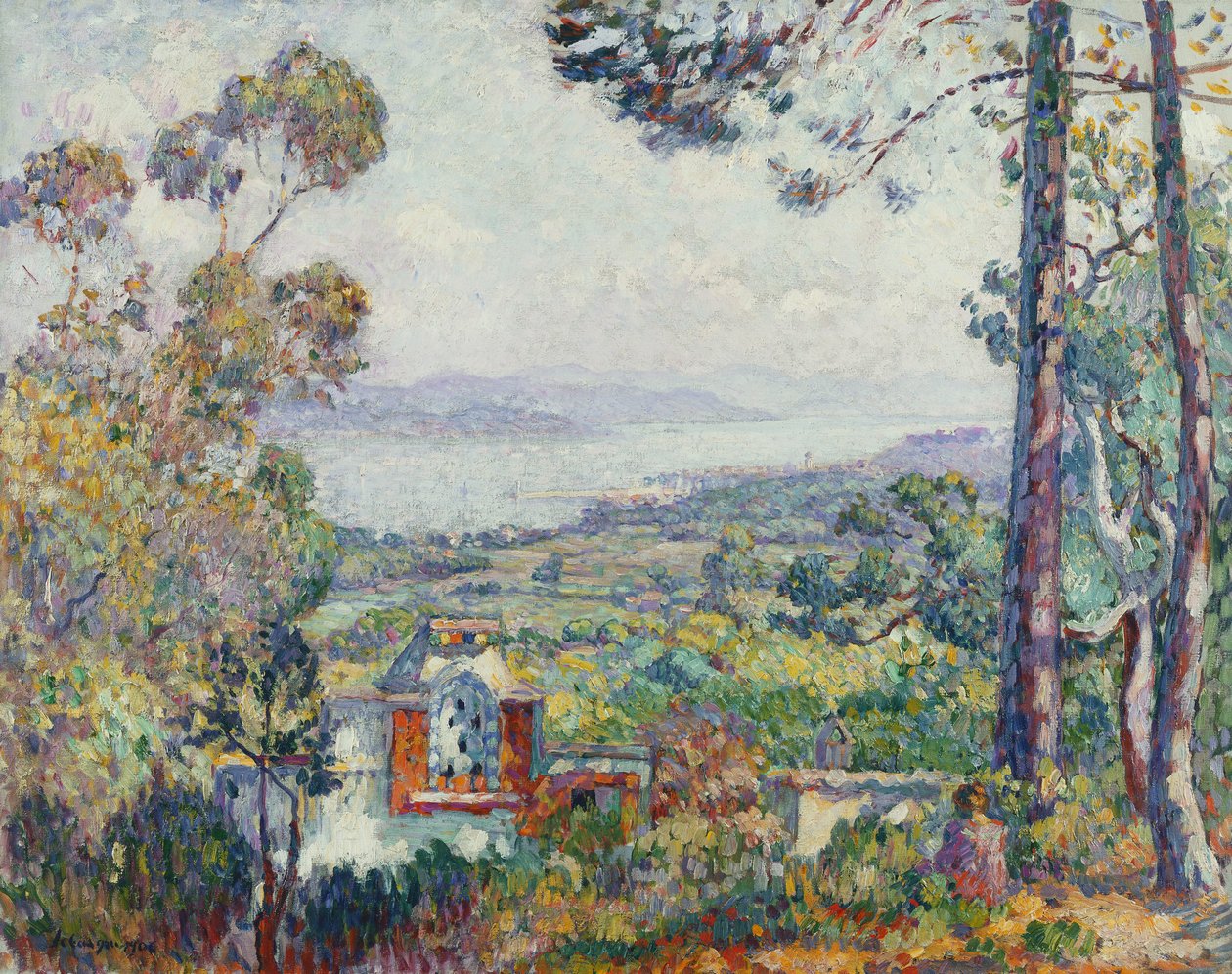 Saint-Tropez Limanı, 1906 by Henri Lebasque