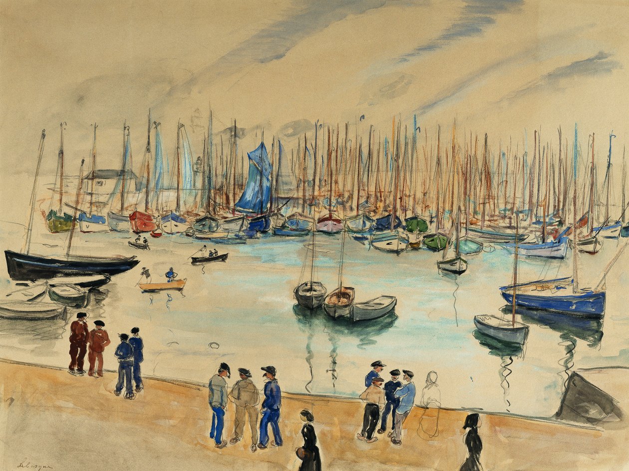 Dönüş; Le Quai, by Henri Lebasque