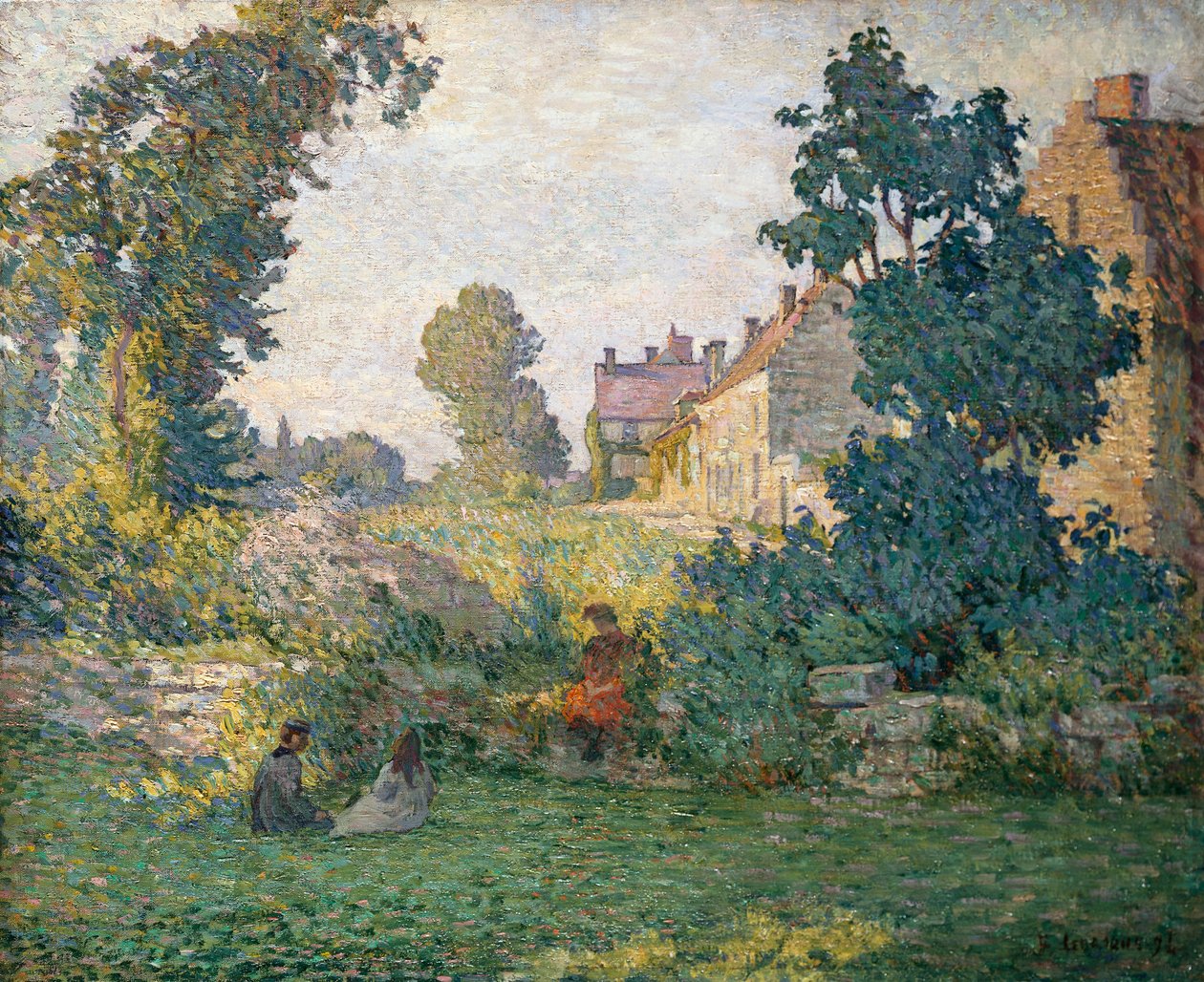 Sahne Şampeti, 1894 by Henri Lebasque