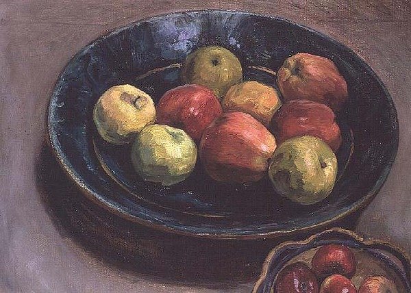 Elma ile Natürmort by Henri Lebasque