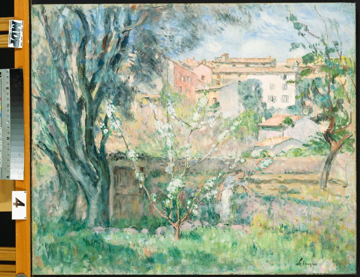 Sanatçının Bahçesi, Cannet, 1931 by Henri Lebasque