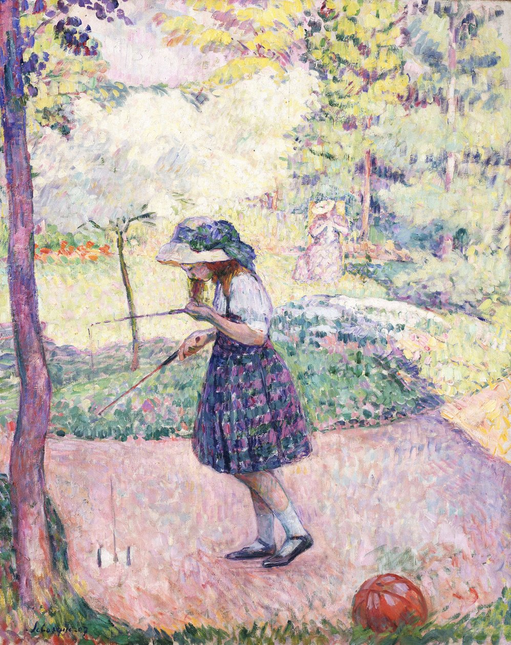 Diabolo Oyunu by Henri Lebasque