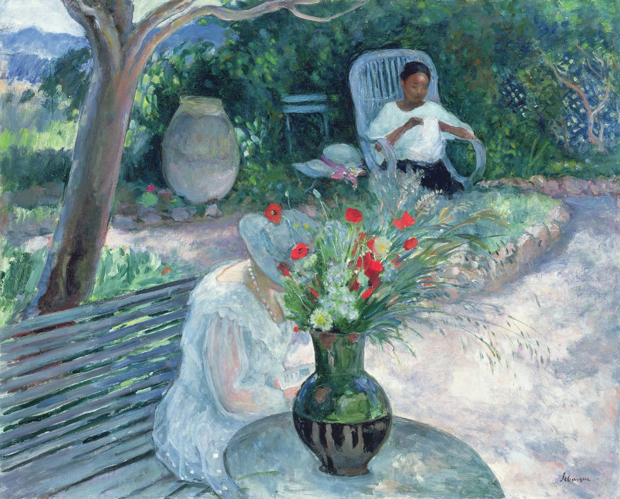 Pradet Bahçesi, c.1923 by Henri Lebasque