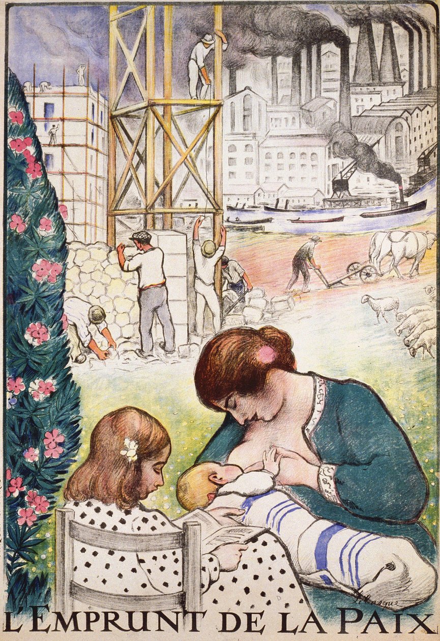 Barış Ödünç - Henri Lebasque (1865-1937) tarafından poster by Henri Lebasque