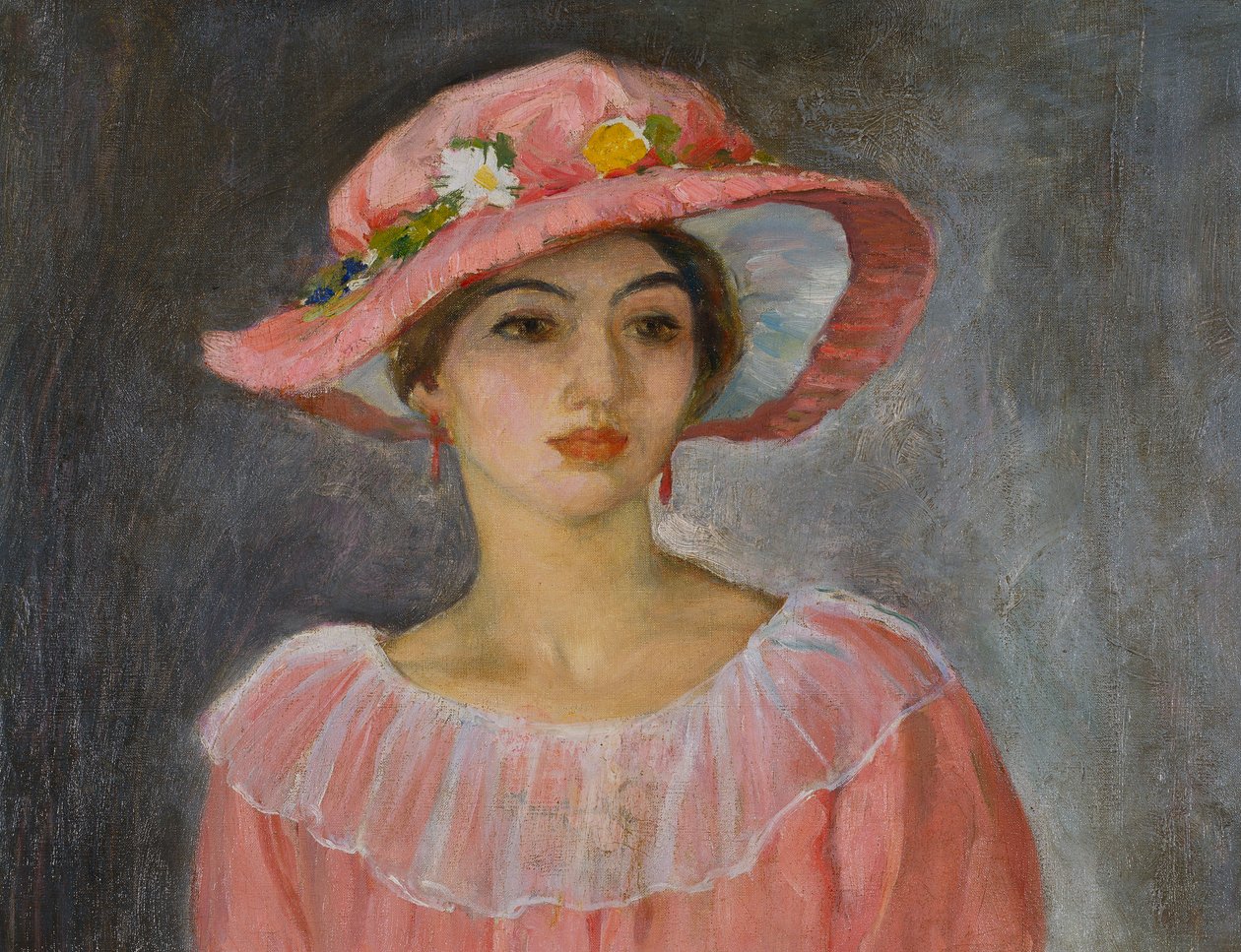 Pembe Şapka by Henri Lebasque
