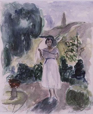 Yürüyüş (suluboya) by Henri Lebasque