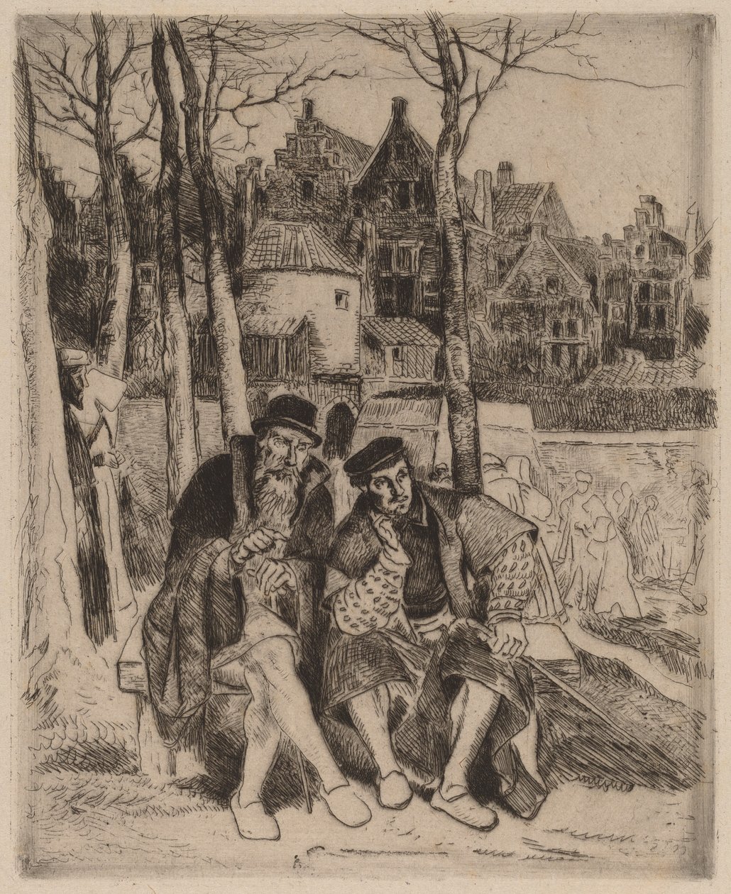 Faust ve Wagner by Henri Leys