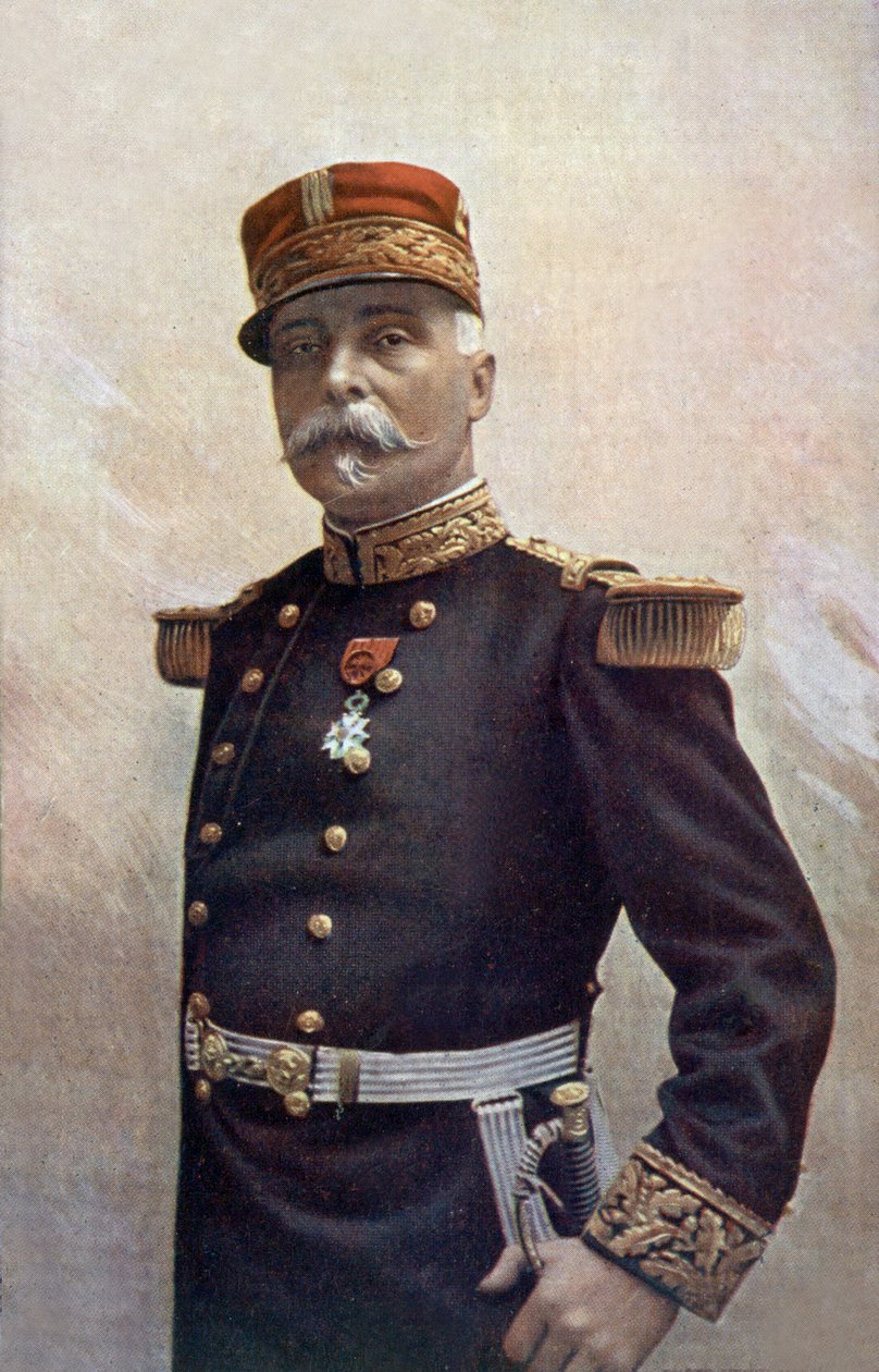 Fransız General Pau, Alsas ordusunun komutanı by Henri Manuel