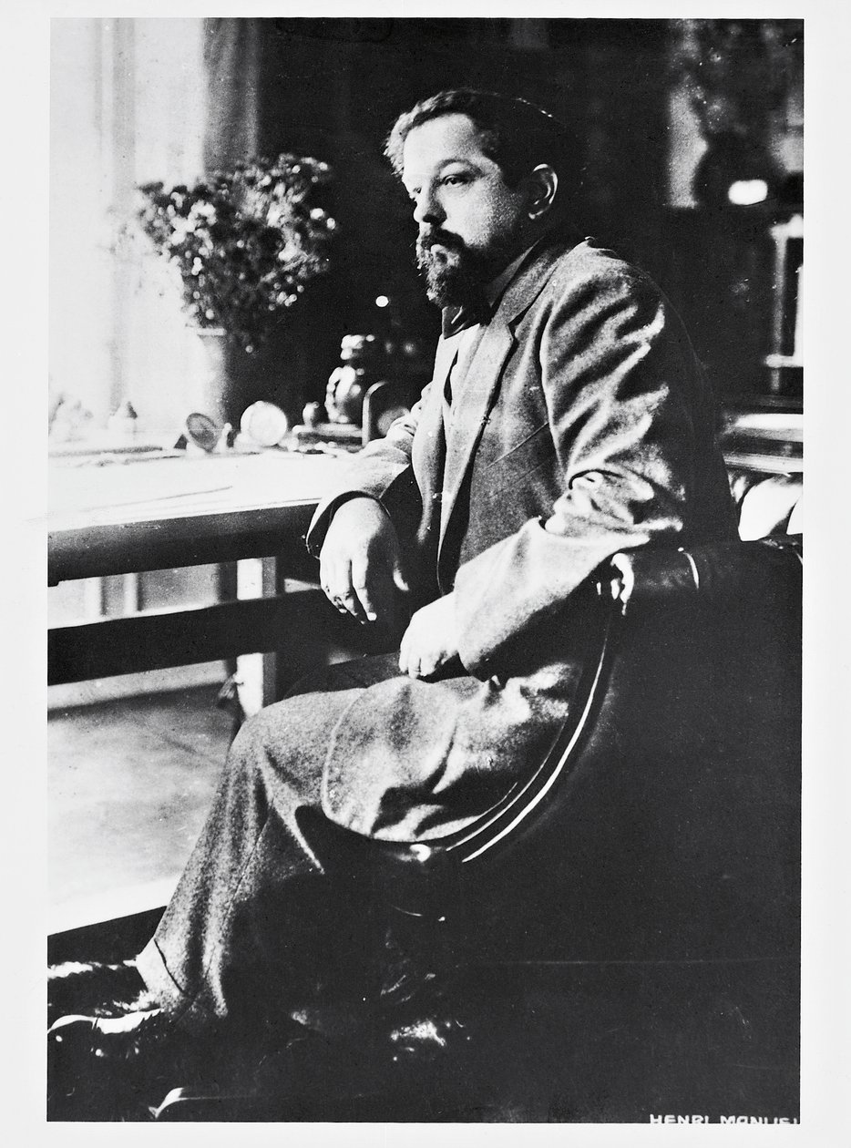 Fransız besteci ve piyanist Claude Debussy